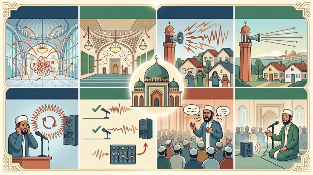 KAWALAN AKUSTIK DAN GANGGUAN BUNYI DI MASJID DAN SURAU